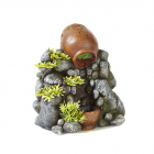 Clay aquarium ornament. 