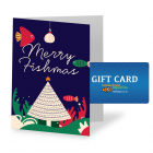 Gift Card with Christmas Themed Card