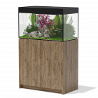 Aqua Marin Fresh 900 Freshwater Aquarium & Cabinet - Hickory