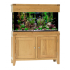 Aqua Oak Slim 100cm Aquarium & Cabinet