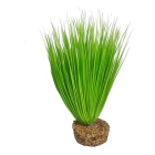 AquaManta Gravel Base Artificial Plant - Green Blyxa Grass (15cm)