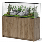Aqua Marin Planta 1500 Aquarium & Cabinet - Hickory