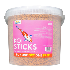 Fishkeeper Koi Sticks 10L  - Buy One Get One Free