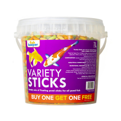 Fishkeeper Variety Sticks 1L - Buy One Get One Free