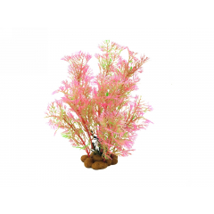 Classic Plastic Aquarium Plant - Red/Green Aquatic Grass
