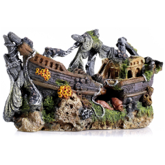 Galleon, aquarium ornament. 