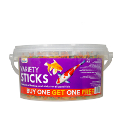 Fishkeeper Variety Sticks 2L - Buy One Get One Free