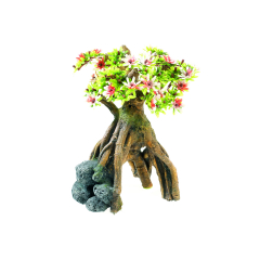 Bonsi tree, aquarium ornament.