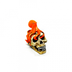 Classic Ornament - Skull with Octopus