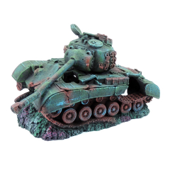 Classic Ornament - Ruined Tank