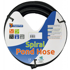SuperFish Black Spiral Pond Hose (5 m)