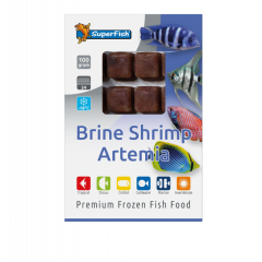 SuperFish Frozen Brine Shrimp (100g)