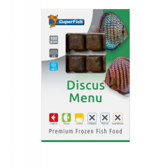 SuperFish Frozen Discus Menu (100g)