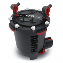 fluval fx6 external filter with red valves
