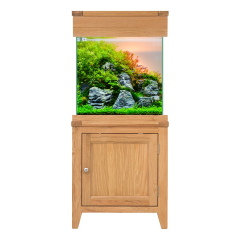 Aqua Oak Refreshed Large Cube Aquarium & Cabinet