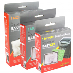 AquaTropic Internal Cartridge Filter 1 Month Service Kit