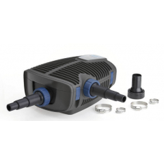 aquamax eco premium pond pump with hosetails and fittings