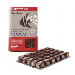 TMC Frozen Bloodworm Fish Food 