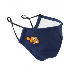 Clownfish Logo Face Mask