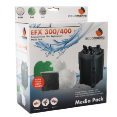 AquaManta EFX External Filter Media Pack
