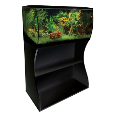 Fluval Flex 123 Litre LED Aquarium & Cabinet Set - Black