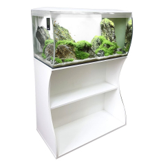 Fluval Flex 123 Litre LED Aquarium & Cabinet Set - White