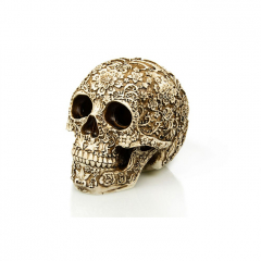 Gigan Ornament - Floral Patterned Skull