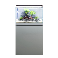 Fluval Visi-White 60 Aquarium Dusty Grey