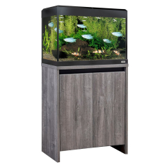Fluval Roma 90 Bluetooth LED Aquarium & Cabinet Set - Grey