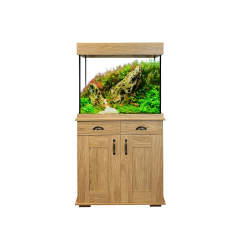 Fluval Shaker 168 Aquarium & Cabinet Set - Hampshire Oak