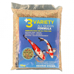 Maidenhead Aquatics +3 Variety All Season Formula Sticks (5kg)