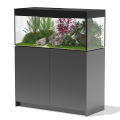 Aqua Marin Fresh 1200 Aquarium & Cabinet - Gloss Anthracite