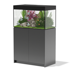 Aqua Marin Fresh 900 Freshwater Aquarium & Cabinet - Gloss Anthracite