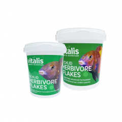 Vitalis Cichlid Herbivore Flakes