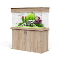 SeaBray Elite 48" x 18" x 24” Aquarium Cabinet - Vintage Oak