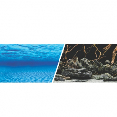 Aquarium Background - 61cm 24" Seascape/Natural Mystic Per Foot
