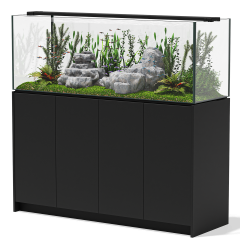 Aqua Marin Planta 1500 Aquarium & Cabinet - Black