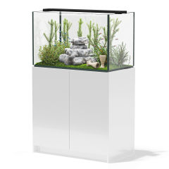 Aqua Marin Planta 900 Aquarium & Cabinet - Gloss White