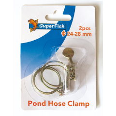 2 pack of hose clamps on card