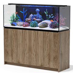 Aqua Marin 1500 Pro Aquarium, Sump and Cabinet - Hickory