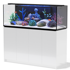 Aqua Marin 1500 Pro Aquarium, Sump and Cabinet - Gloss White