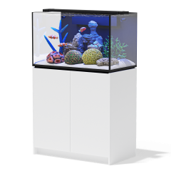 Aqua Marin 900 Pro Aquarium, Sump & Cabinet - White