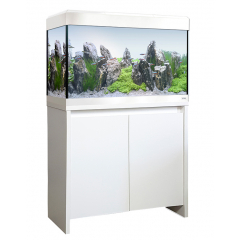 Fluval Roma 125 Litre Bluetooth LED White Aquarium and Cabinet Set