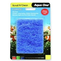 AquaOne Scrub N Clean Algae Pad Coarse Small