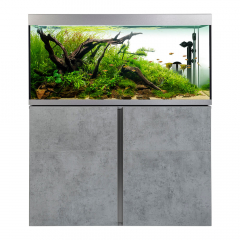 Fluval Siena 330 Aquarium & Cabinet Set - Chicago Concrete