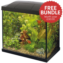 AquaRange Aqua Start 25 Tropical Bundle Aquarium - Black