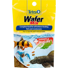 Tetra Wafer Mix Sinking Complete Fish and Crustaceans Food Tropical  Aquarium 68g