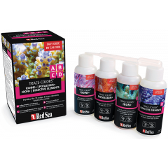 Red Sea Trace Colors ABCD Complete Supplement Starter Pack