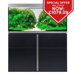 Fluval Siena 330 Aquarium & Cabinet Set - Black