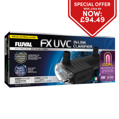 Fluval FX UV Clarifier For Large External Filters